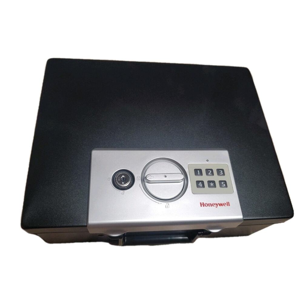 Honeywell Fire Resistant Digital Steel Security Box .27 cu ft